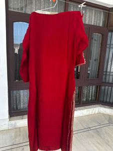 Elegant maroon Kurta Set