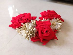 Red Rose Hair Accessory