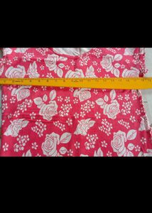 100% COTTON FLOWER PRINT T-SHIRT