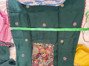greenmehendi function Kurta Set with Dupatta
