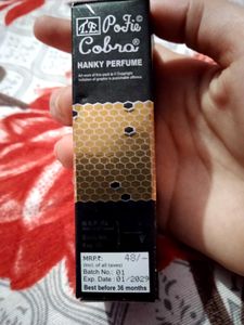 Cobra Hanky Perfume 10ml – Long Lasting Pocket Per