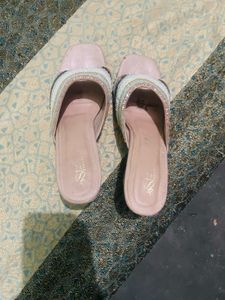 Stylish Embellished Slide Sandals