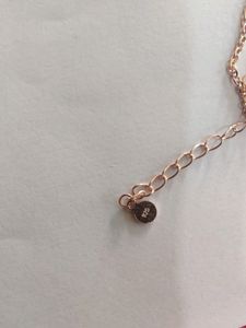 925 Silver Anklets WTH Hallmark Rose Gold