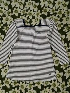 Striped Long Sleeve Top