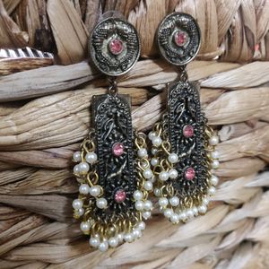 Jaypore Golden Earring