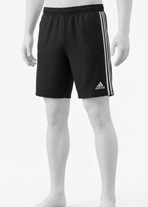 Adidas Black Shorts with 3 Stripes