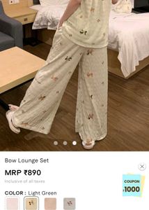 Cute Printed Pajama Set