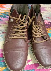 Brown Ankle Boots