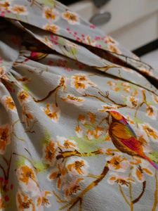 Printed halter neck top