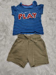 Boys Tshirts &amp; Shorts Pair