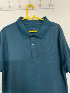 Van Heusen Air Men's Classic Teal Polo T-Shirt