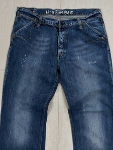 G-Star Raw Men's Blue Denim Jeans