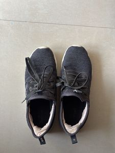 Stylish Dark Grey Sneakers
