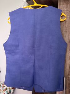 Purple Pinstripe Vest