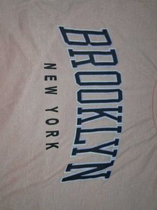 Pink Brooklyn New York Crop Top