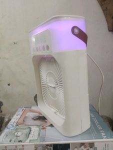 Portable Mini Air Cooler Lamp Fan