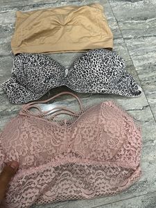 Strapless & Lace Bralette Set