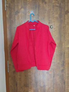 Red Bomber Jacket