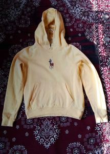 Ralph Lauren Yellow Hoodie
