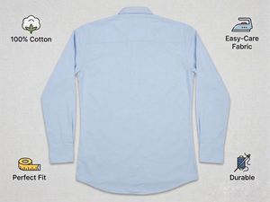 Blue Cotton shirt
