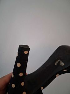Staccato Polka Dot Heels