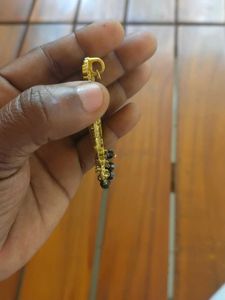 Krishna Germen golden oxidised pendent😍