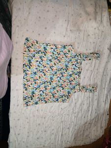 multi colour crop top