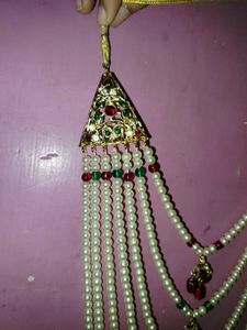 Brand New Elegant Marble Pearl Necklace Set