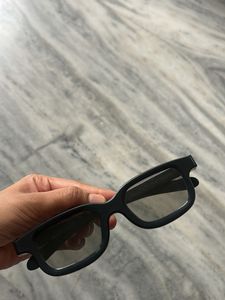 Black Framed 3D Glasses
