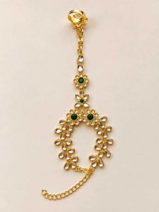 Kundan Exquisite Hand Harness Bracelet