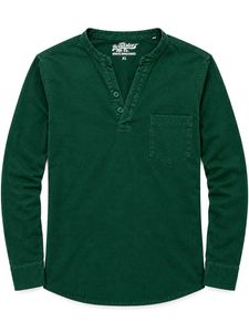 Men's Dark Green Casual Shirt