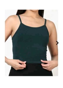 Dark Green Tank Top
