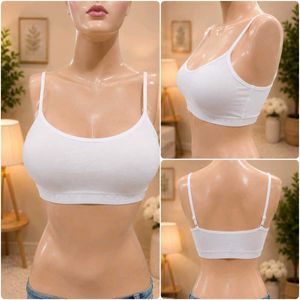 Comfortable White Sports Bra
