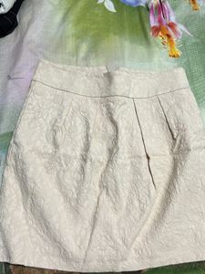 Nude Colour Skirt