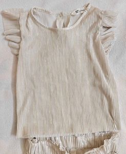 Kids Metallic Shimmer 2 piece set (5-6years)