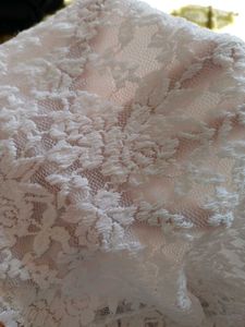 Elegant White Lace Mini Dress