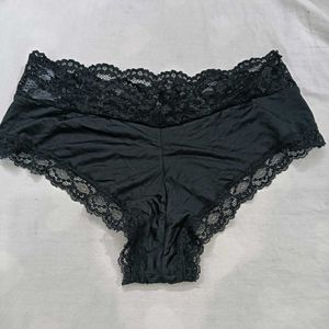 Black🥰 Lace Trim Briefs