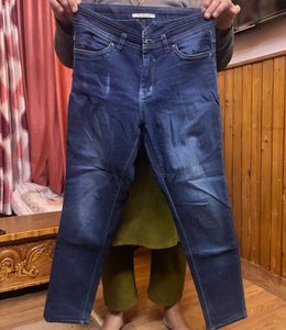 Classic Blue Wash Denim Jeans