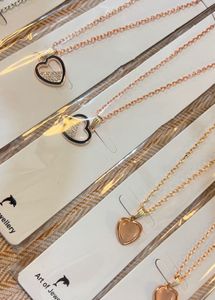 Set of 10 Elegant Heart &amp; Charm Necklaces