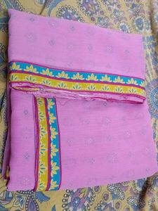 Beautiful Pink Saree