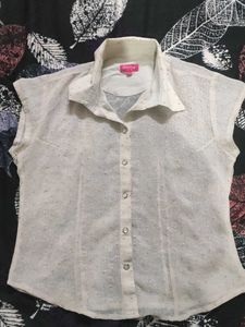Sheer trendy top
