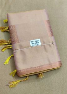 Softy Allover Boota Malai Silk Saree