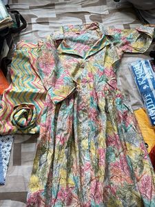 Printed Kurta and Palazzo Set