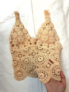 Boho Crochet Crop Top