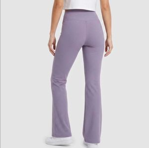 Ribbed Flare Pants