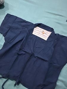 Classic Navy Blue Kurta