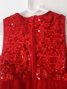 Red Sequin frock