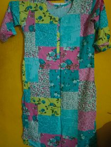 Colorful Patchwork Kurti