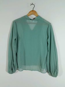 Pastel Green Top For Women's