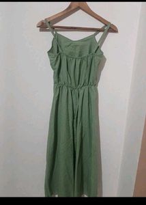 Green Polka Dot Dress with Bolero